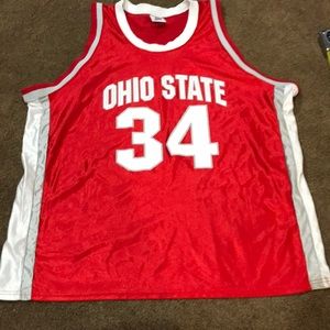 Vintage large Ohio State men’s basketball jersey